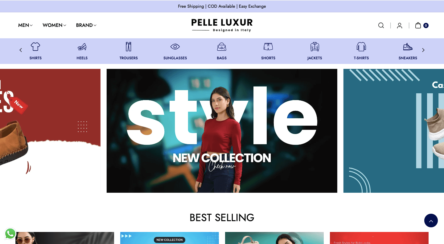 Premium Leather Fashion & Accessories Store