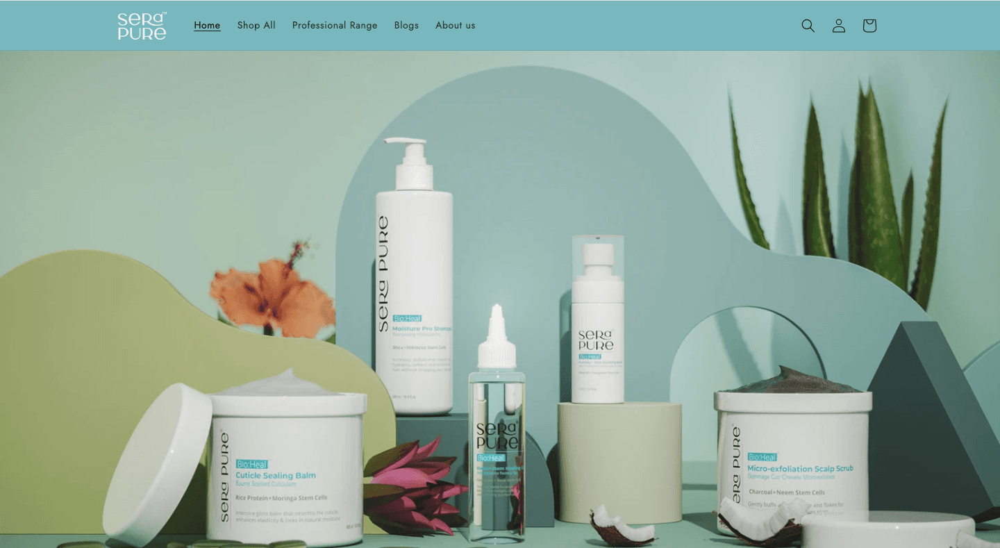 Premium Skincare & Beauty Products Website