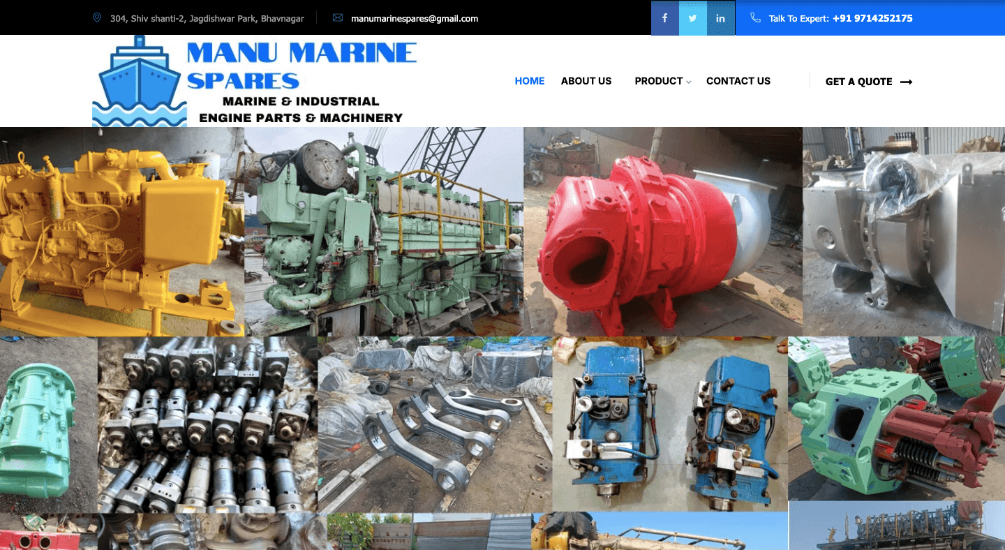 Marine Equipment & Ship Spare Parts Supplier
